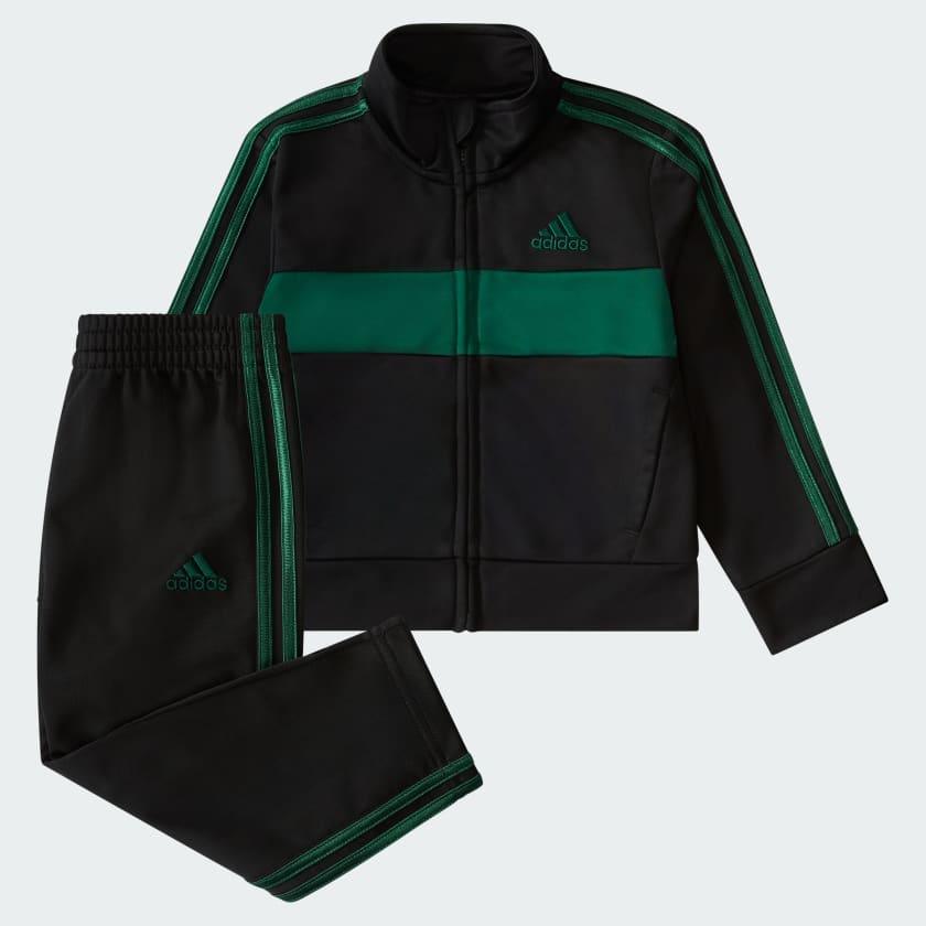 Adidas Boys Training TWO-PIECE ESSENTIAL TRICOT JACKET SET - Size 4T