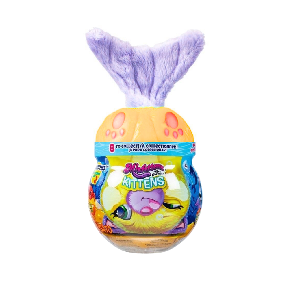 Basic Fun Misfittens Kittens Fishbowl ASSORTMENT - 1 Random Character