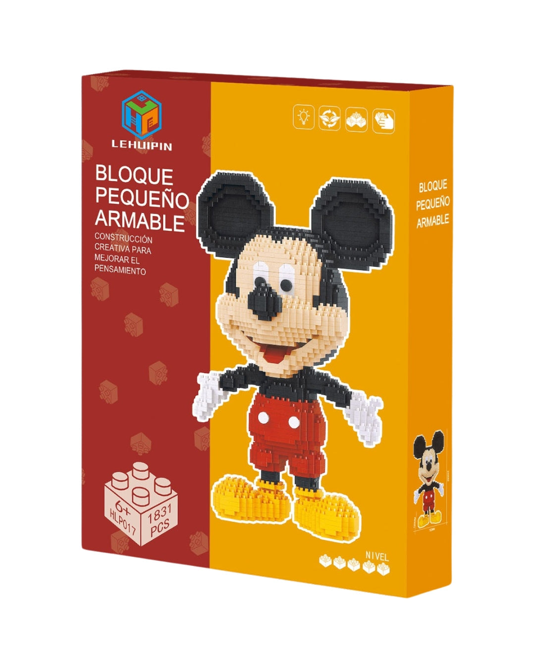 Disney Mickey Mouse Building Block Set – 1831 Pcs
