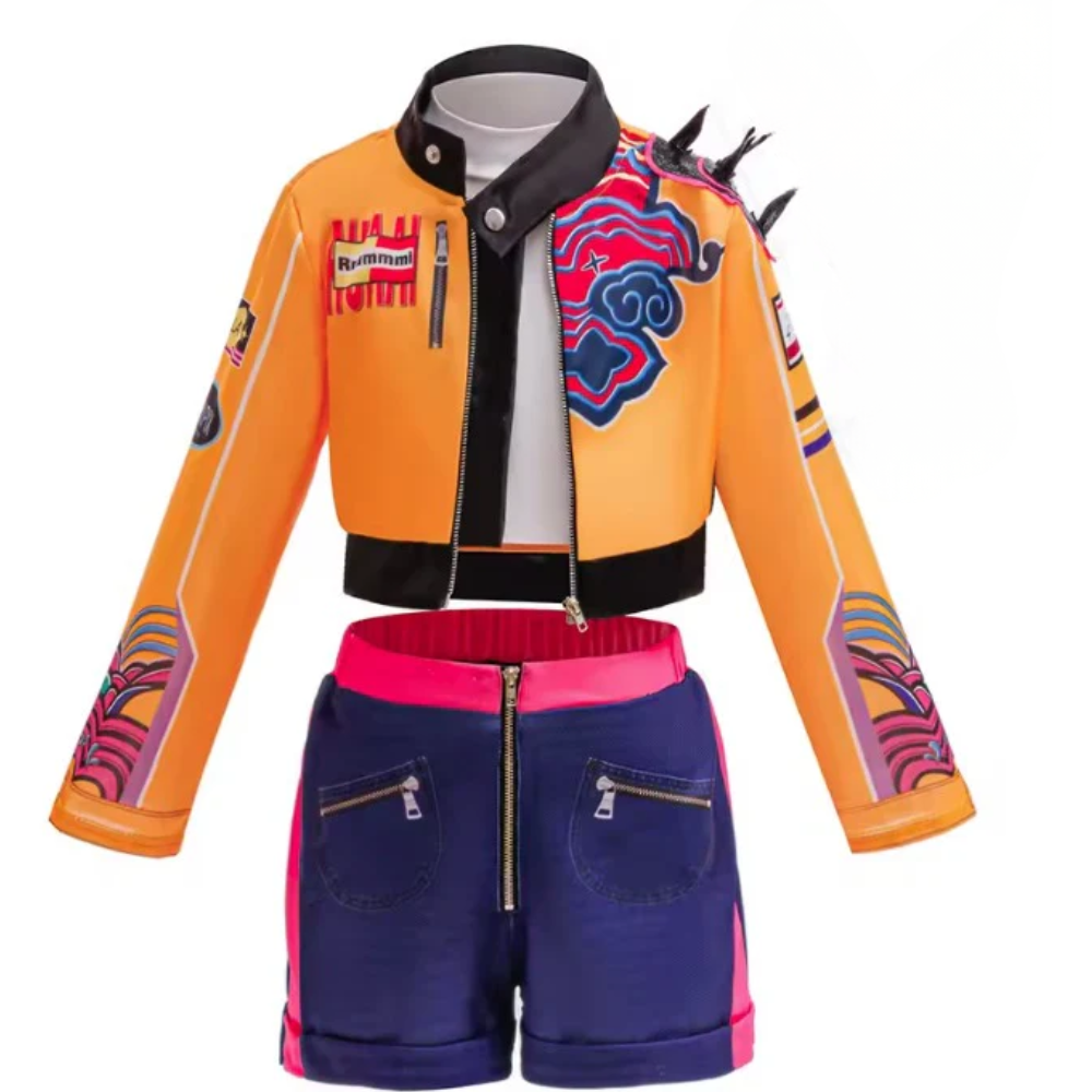 زي صائدي الشياطين الكوري للأطفال - النمط الثاني