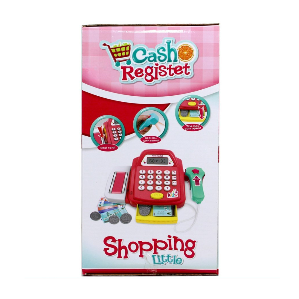 Little Shopping Deluxe Cash Register & Shopping Trolley Playset