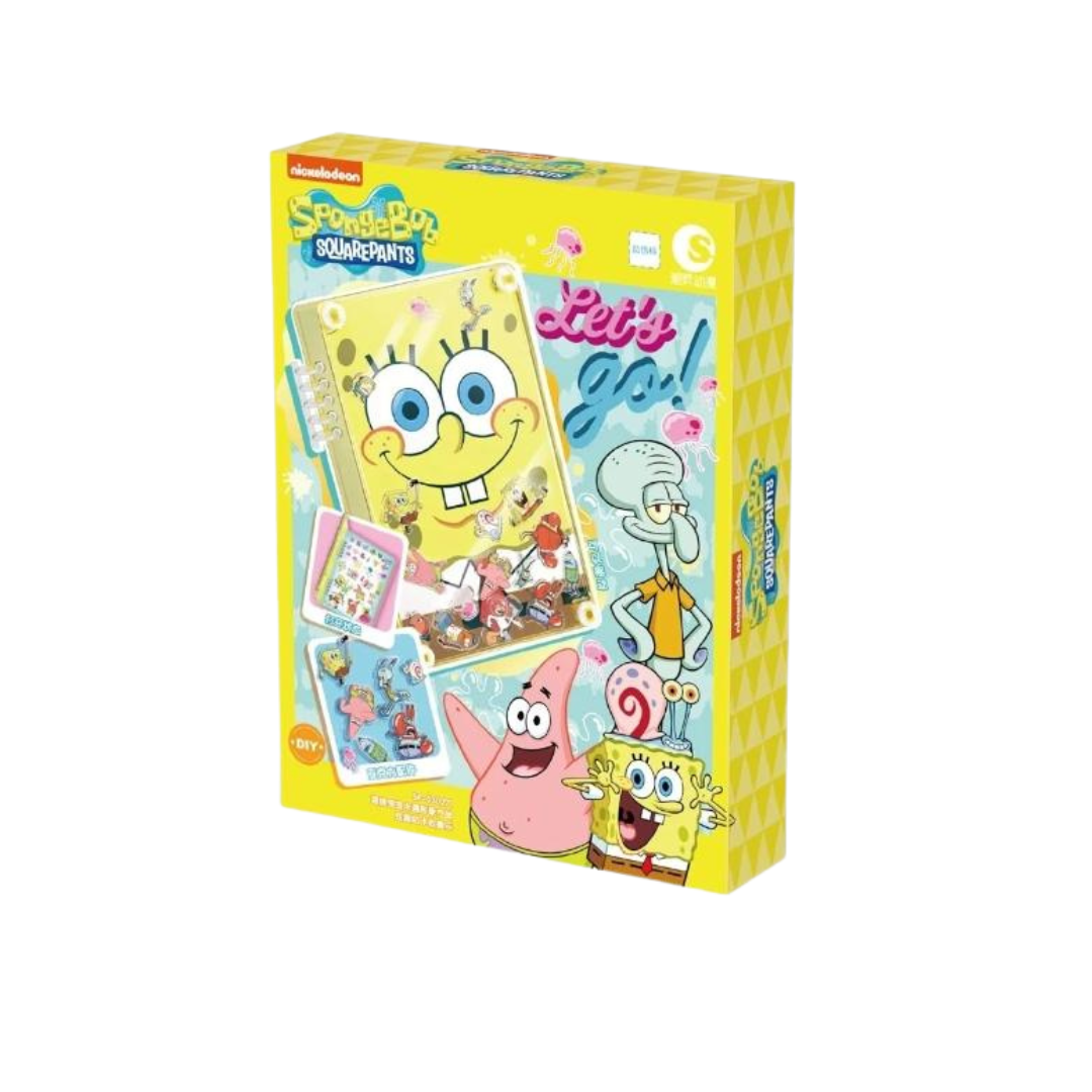 دفتر ملاحظات لمجموعة بطاقات سبونج بوب سكوير بانتس من نيكوليدون