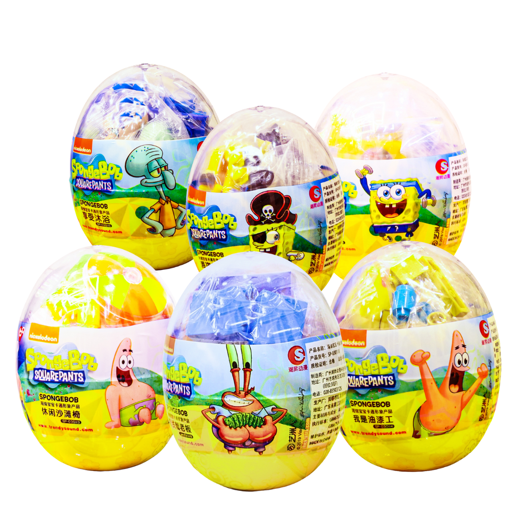 Nickoledeon SpongeBob SquarePants Surprise Ball Twister Building Blocks RandomStyles Pack of 1