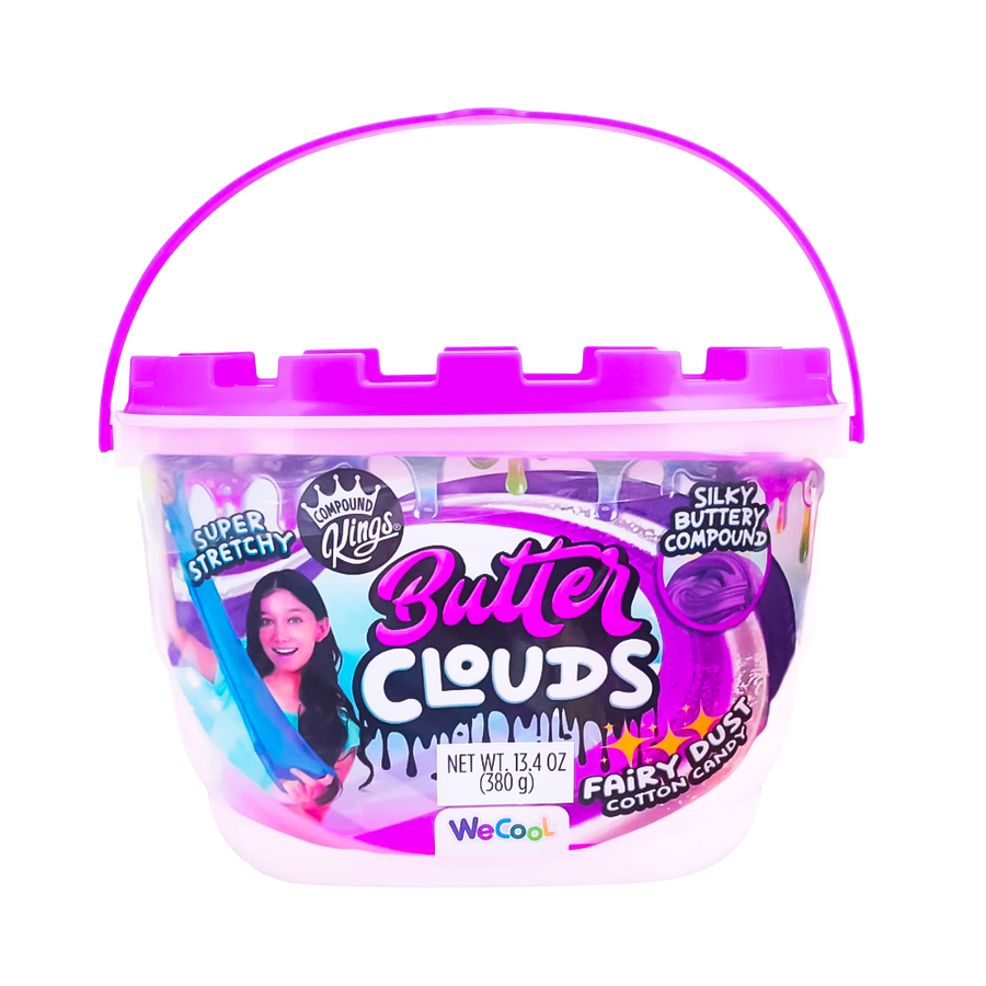 Compound Kings Butter Cloudz Swirls Large Tub - Fairy Dust Cotton Candy