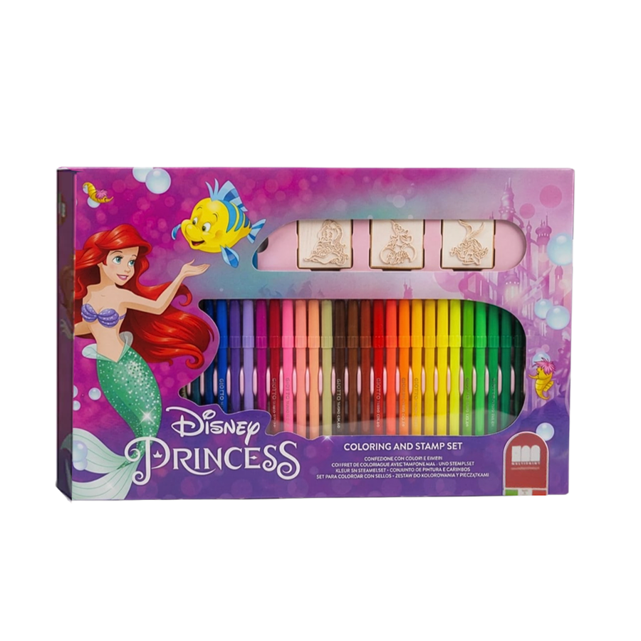 Multiprint Disney Princess Ariel Coloring and Stamp Activity Set