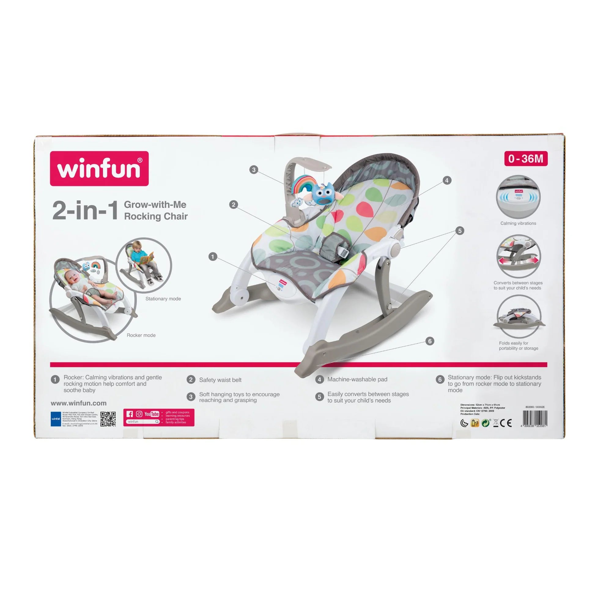 2-in-1 Grow-with-MeRocking Chair