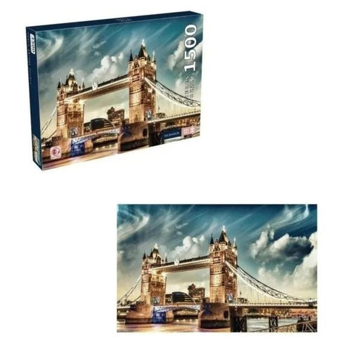 أحجيات الصور المقطوعة (١٥٠٠ قطعة) للكبار - أحجيات جسر لندن