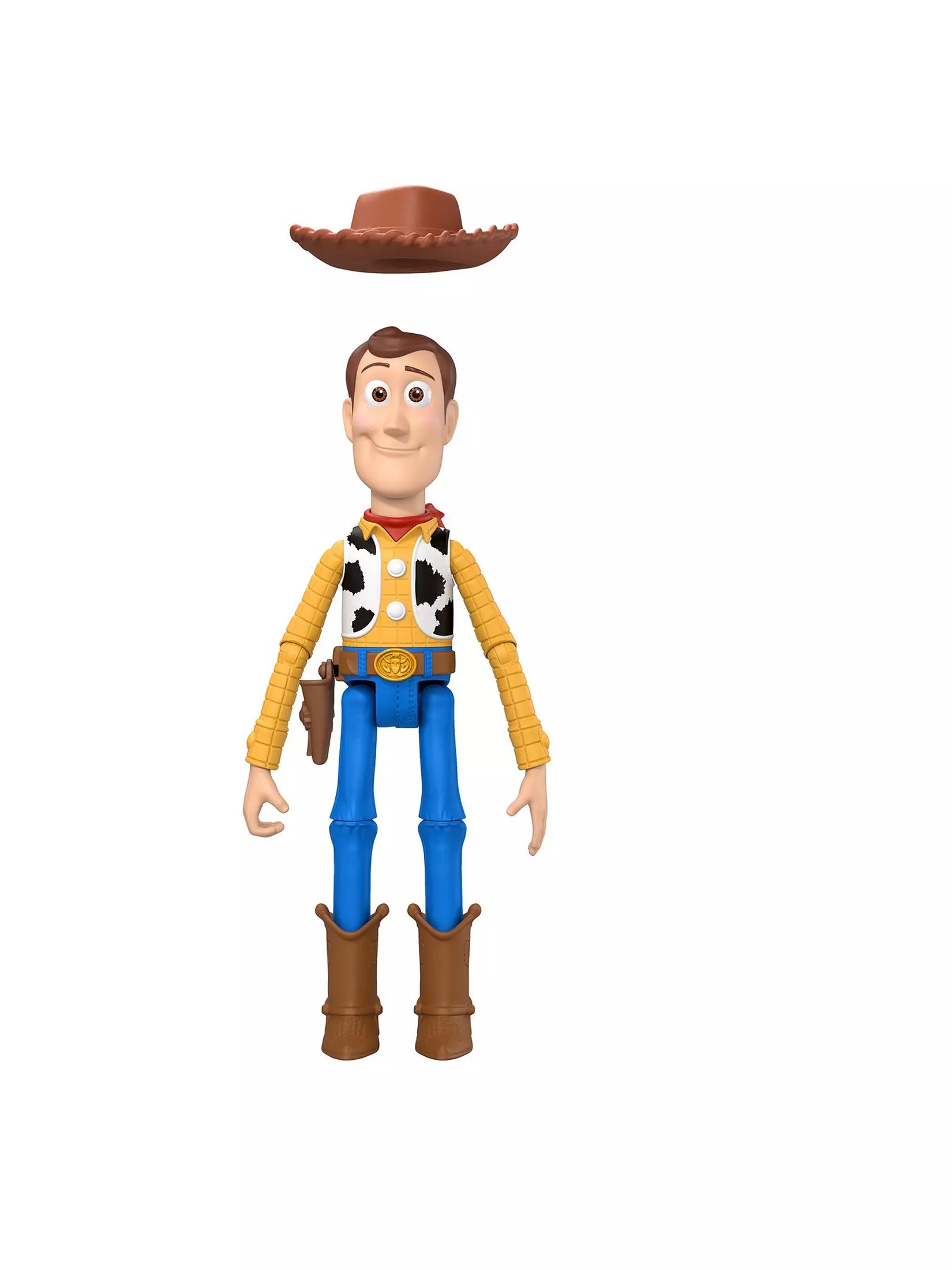 Mattel Disney and Pixar Toy Story 5 Woody Action Figure 9.2 Inch Tall Sheriff, 14 Posable Joints, Play scale