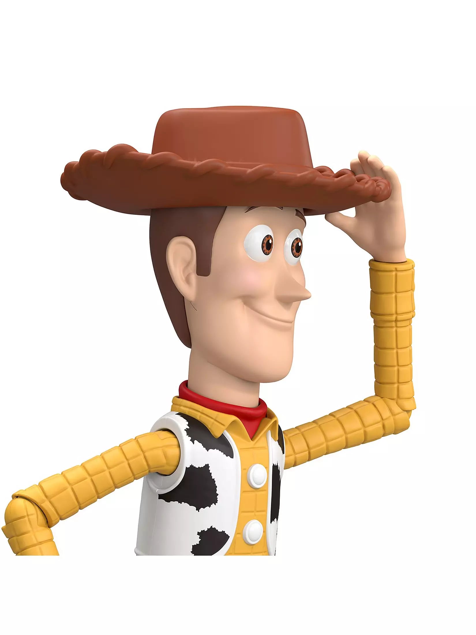 Mattel Disney and Pixar Toy Story 5 Woody Action Figure 9.2 Inch Tall Sheriff, 14 Posable Joints, Play scale