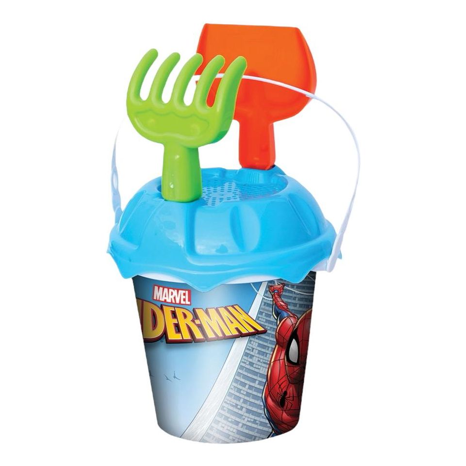 Dede Spiderman Beach Box Small bucket Set ( Color may vary )