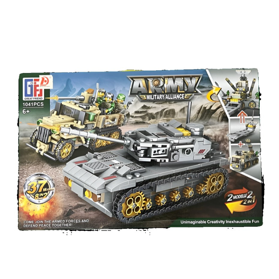 Great Friends Army Military Alliance 8In2 1041 PCS