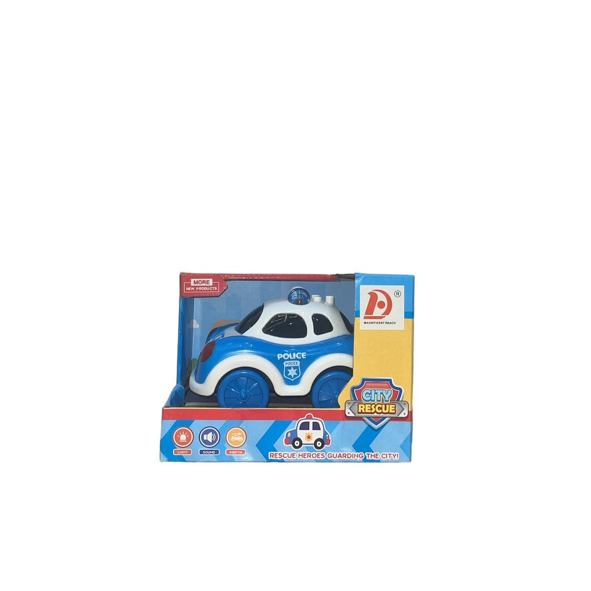 city rescue Police Car with Lights & Sounds For kids