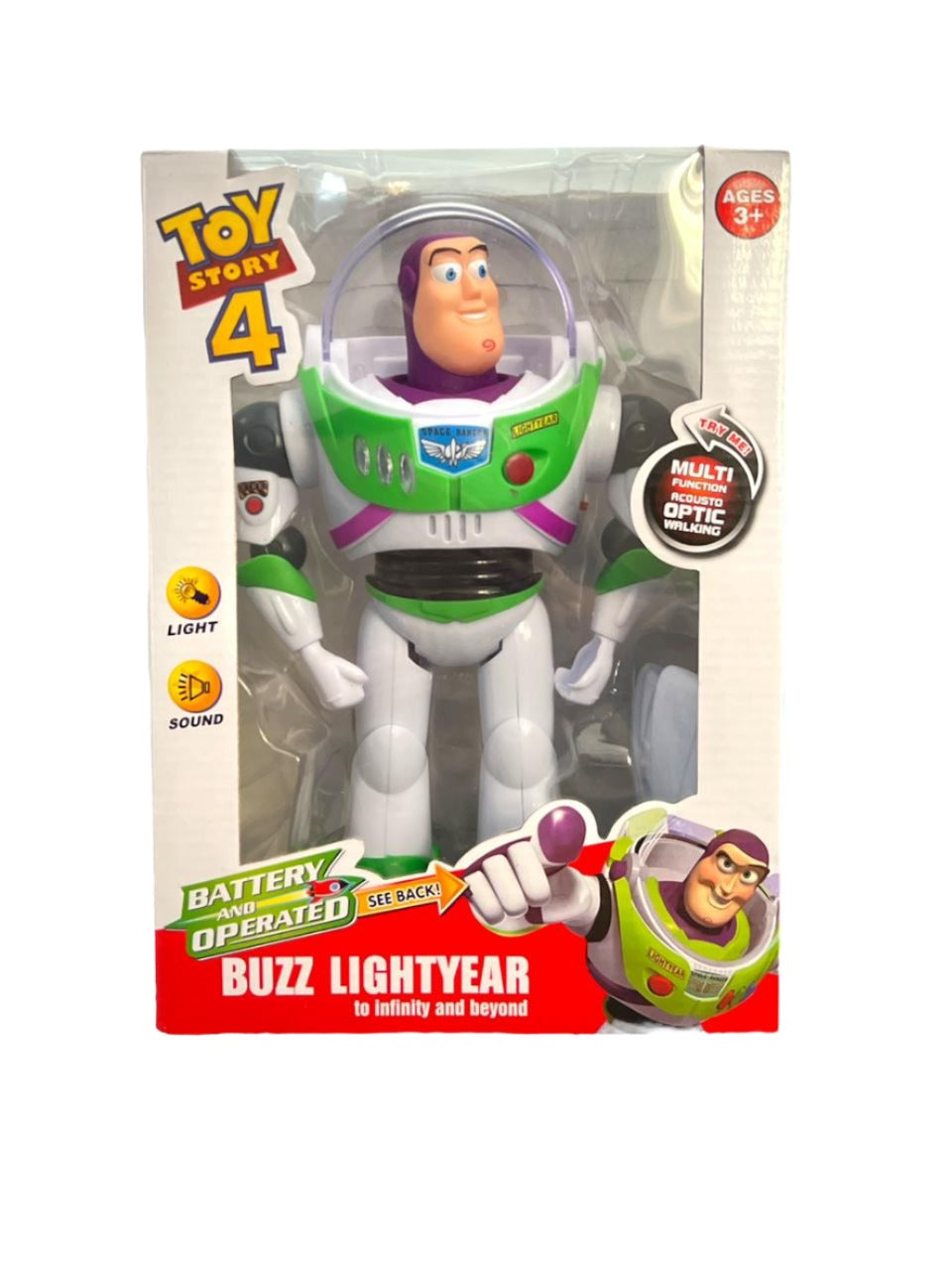 Toy Story Buzz Lightyear Action Figure for Boys ( LIGHT AND SOUND )