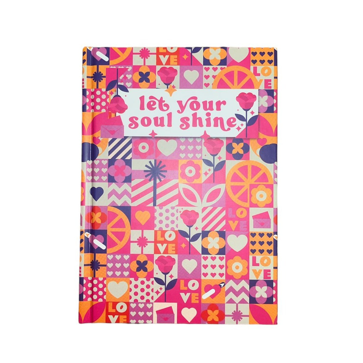 2BE Notebook  A5 144 sheets -  Let your soul shine