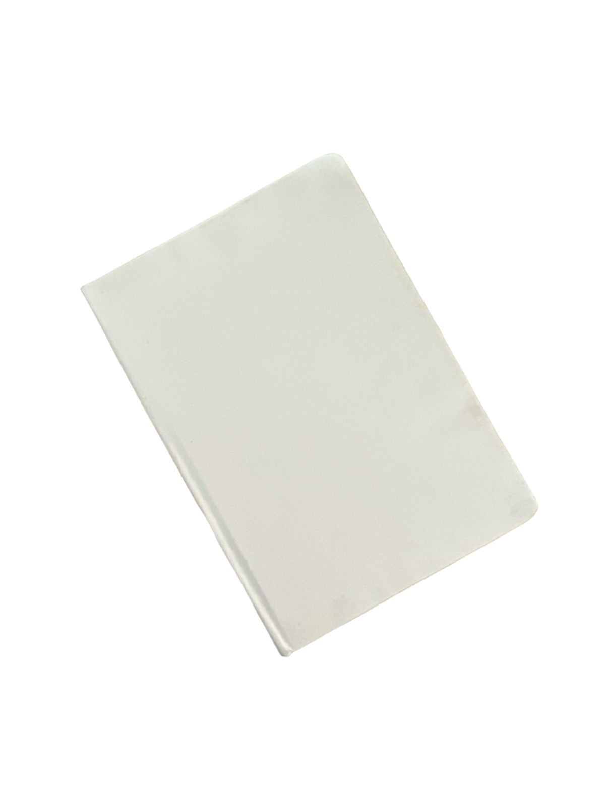 2BE Notebook A5 With Rubber Band  - Plain White