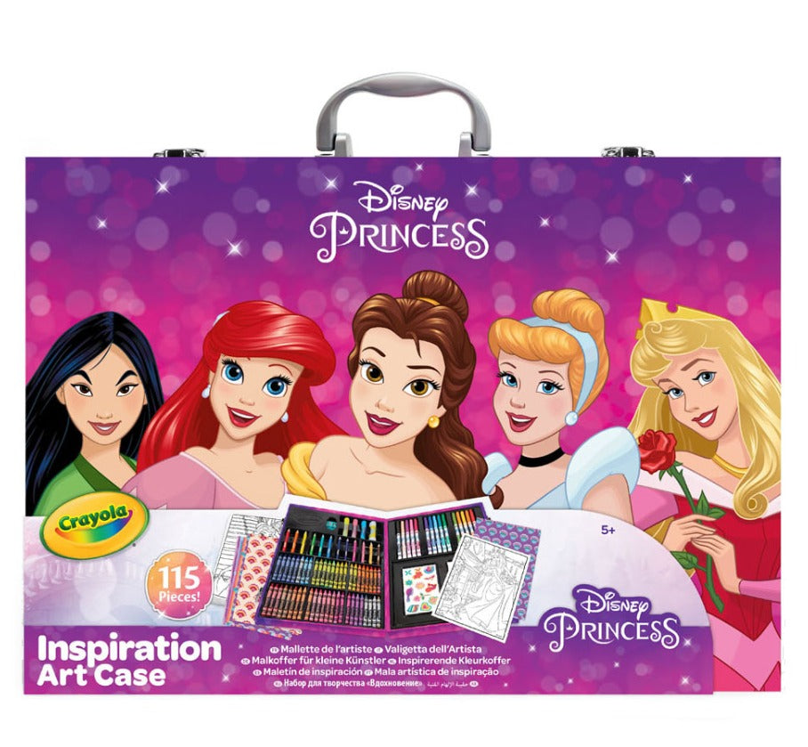 Crayola Disney Princess  Inspiration Coloring Case