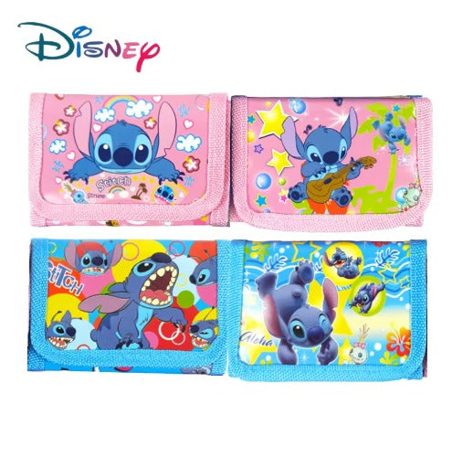 Disney Stitch kids Wallet coin bag For Kids - blue