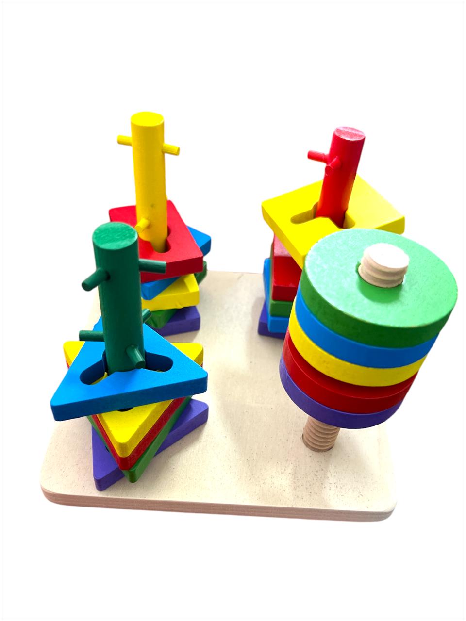 Four Columbs Set Building Blocks for Kids