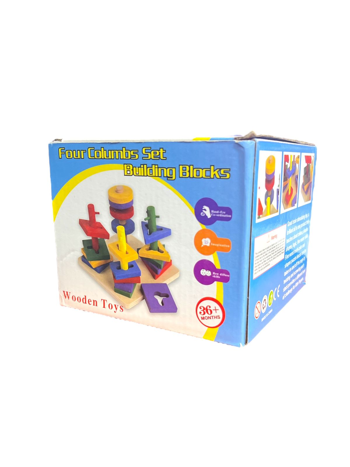 Four Columbs Set Building Blocks for Kids