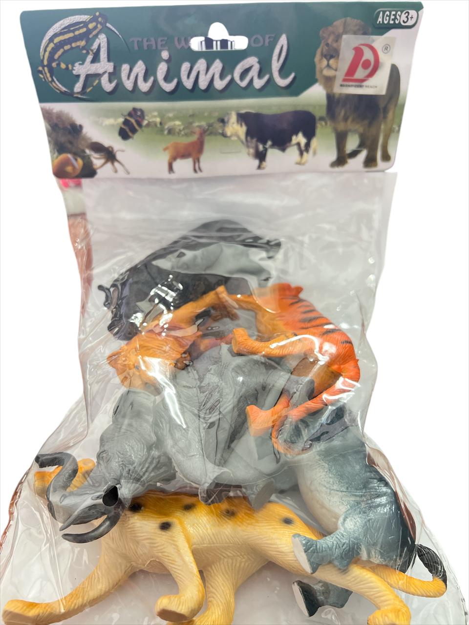 The Animals World  Plastic Toys For kids (6 Pieces)