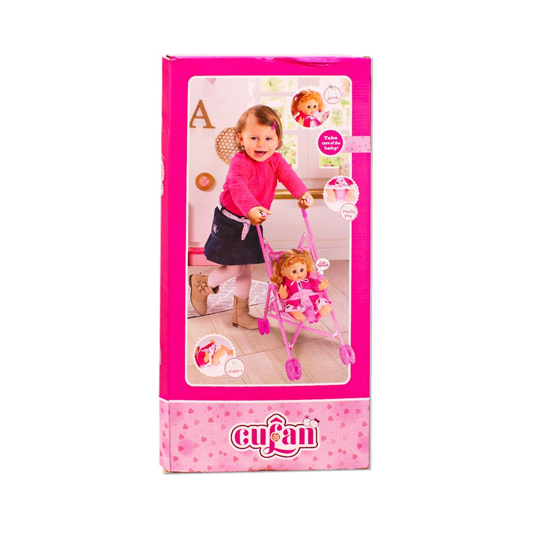 Cufan sweet baby doll with accessories Playtime Babies