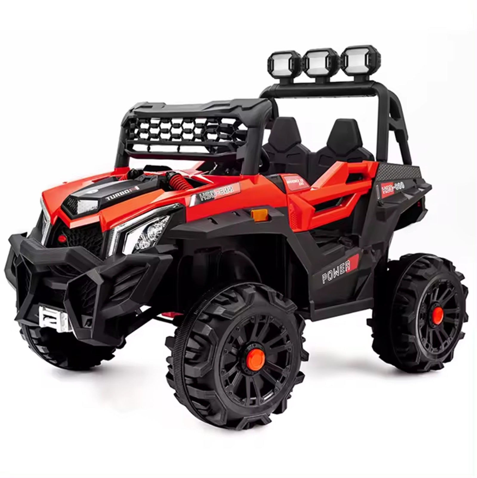 Megastar Ride on 12V Mini Shadower Electric Ride On Suv with RC For small kids 2-5 yrs - Red