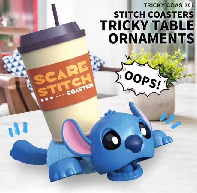 3D Stitch Cup Holder - Blue
