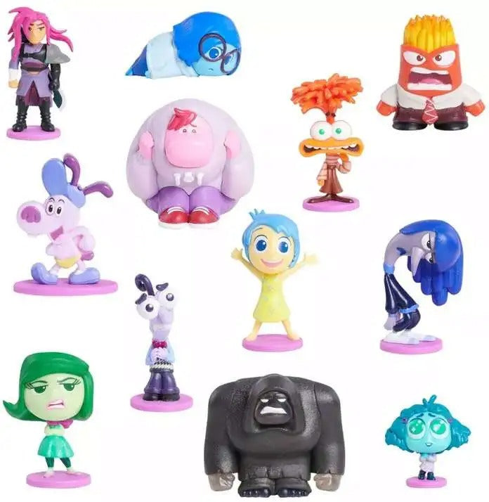 مجموعة شخصيات ديزني/بيكسار الصغيرة القابلة للتجميع من Inside Out 2 [شخصية عشوائية واحدة]