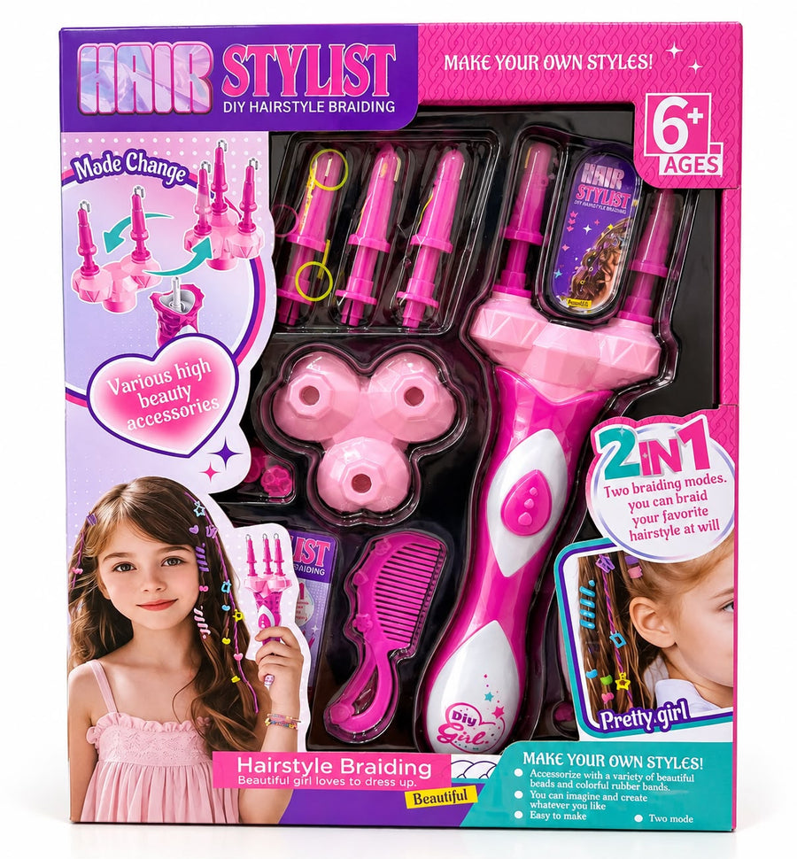 Hair Stylist 2-in-1 DIY Hairstyle Braiding Set