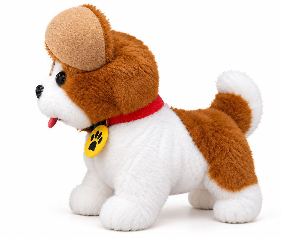 Cute Pet Family Interactive Electronic Plush Puppy Toy