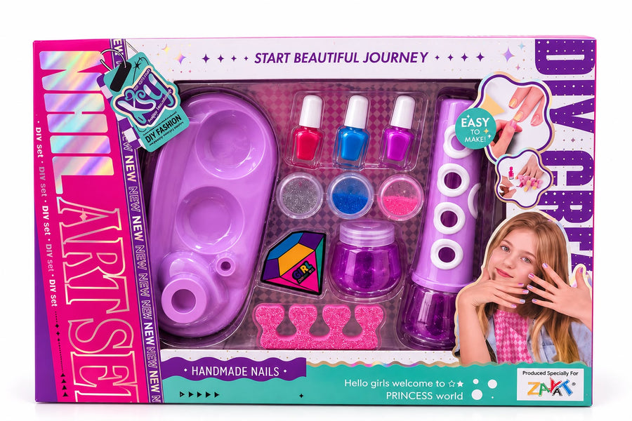 DIY Girls Nail Art Set Princess World Studio