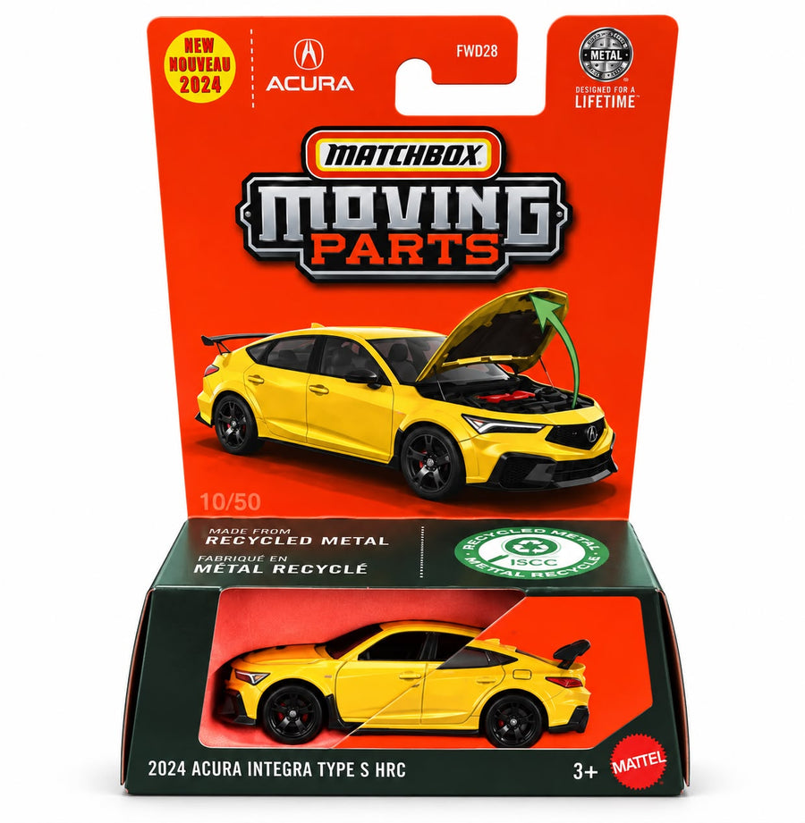 Matchbox Moving Parts - 2024 ACURA INTEGRA TYPE S HRC