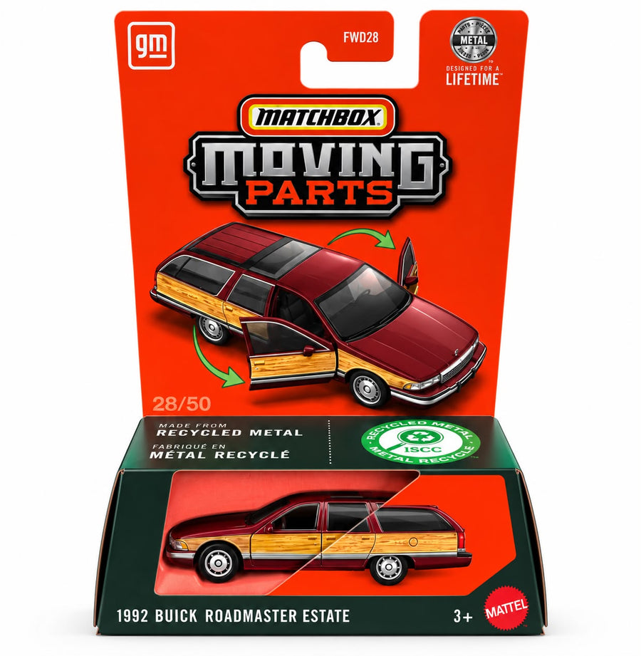 Matchbox Moving Parts - 1992 BUICK ROADMASTER ESTATE