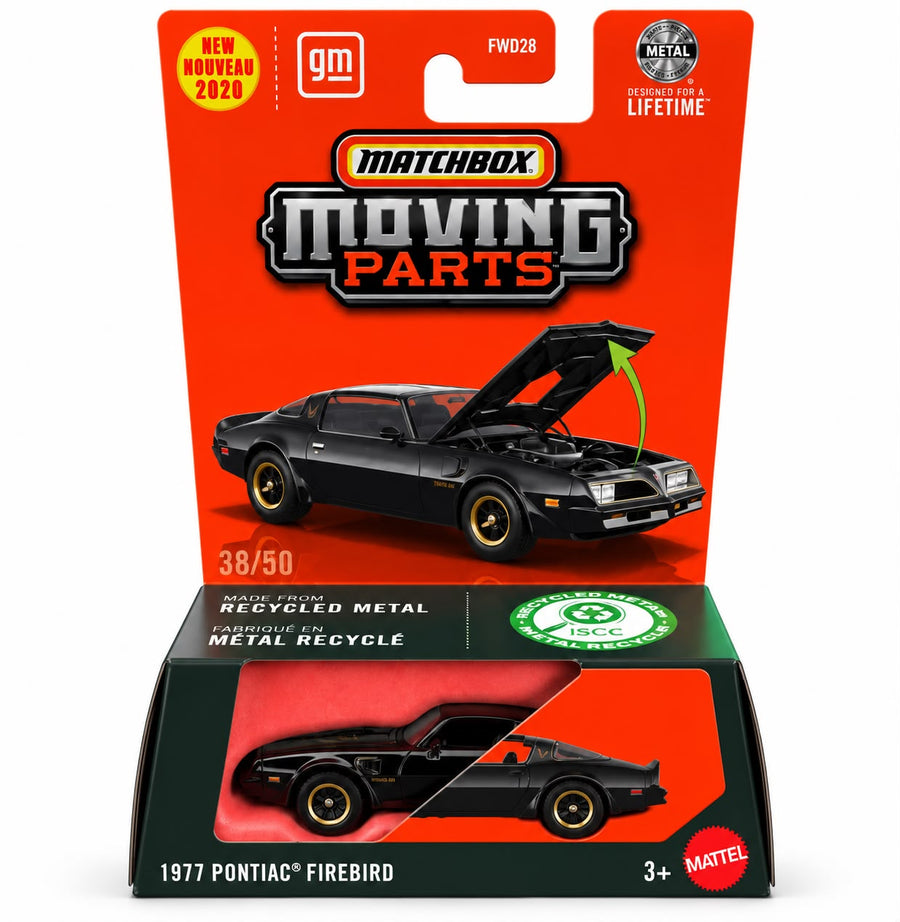 Matchbox Moving Parts - 1977 PONTIAC FIREBIRD