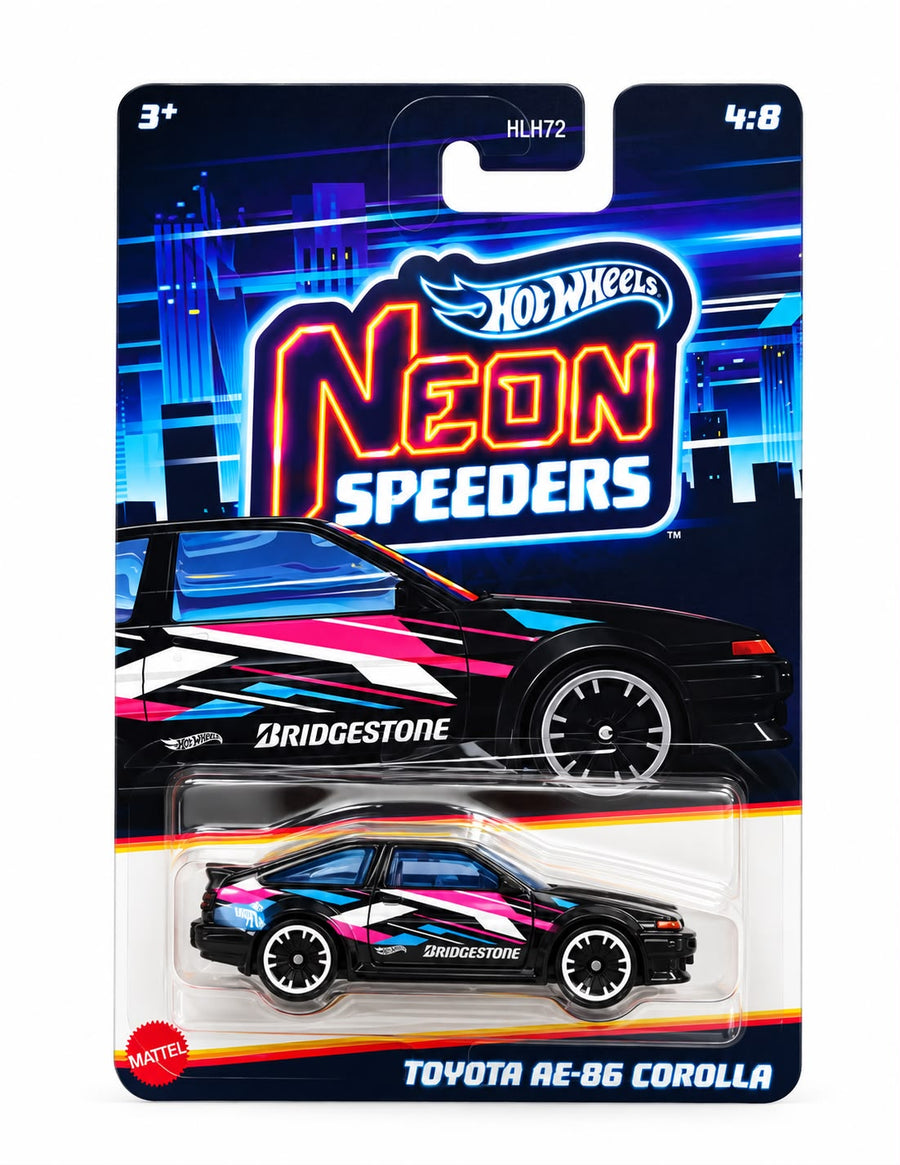 Hot Wheels Neon Speeders - TOYOTA AE-86 COROLLA
