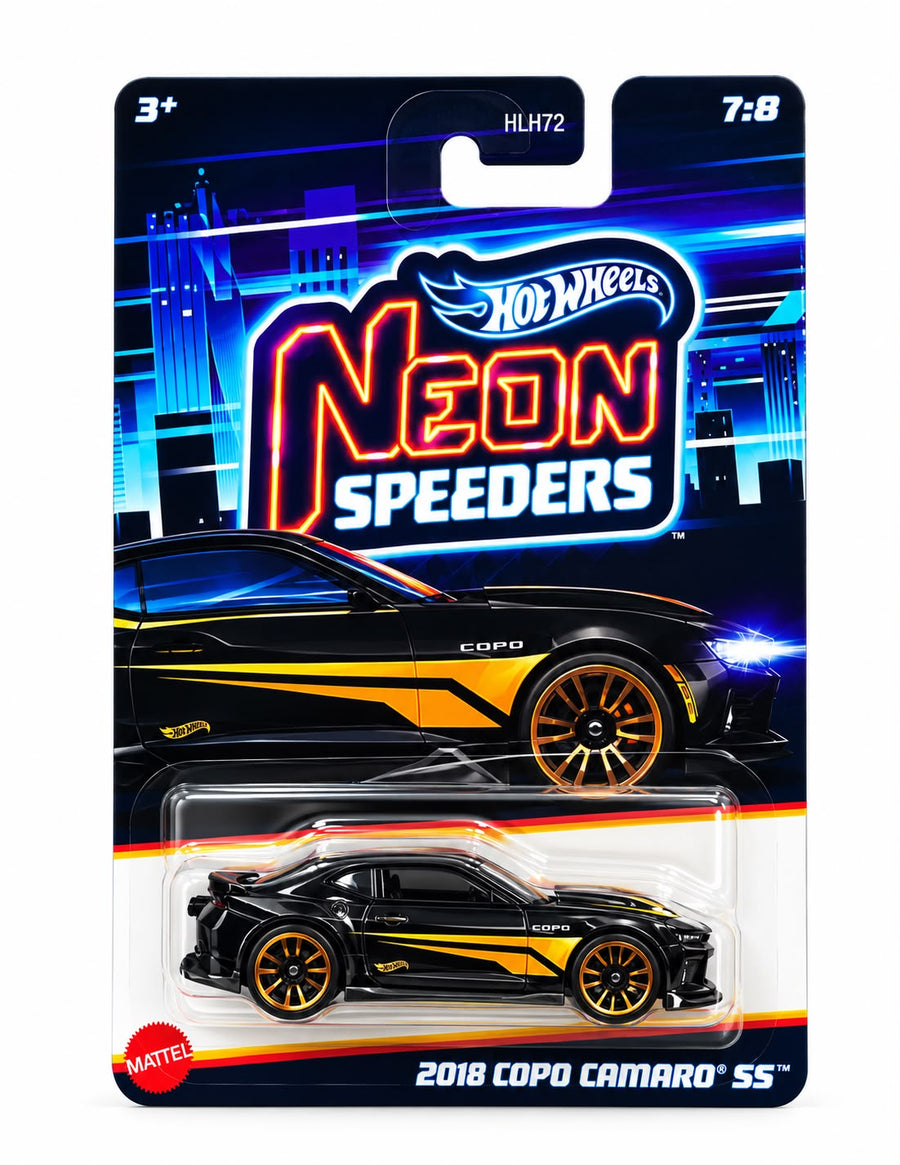 Hot Wheels Neon Speeders - 2018 COPO CAMARO SS