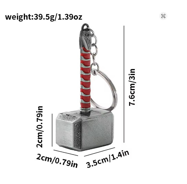 Disney Keychain Marvel Superhero - Hammer of Thor