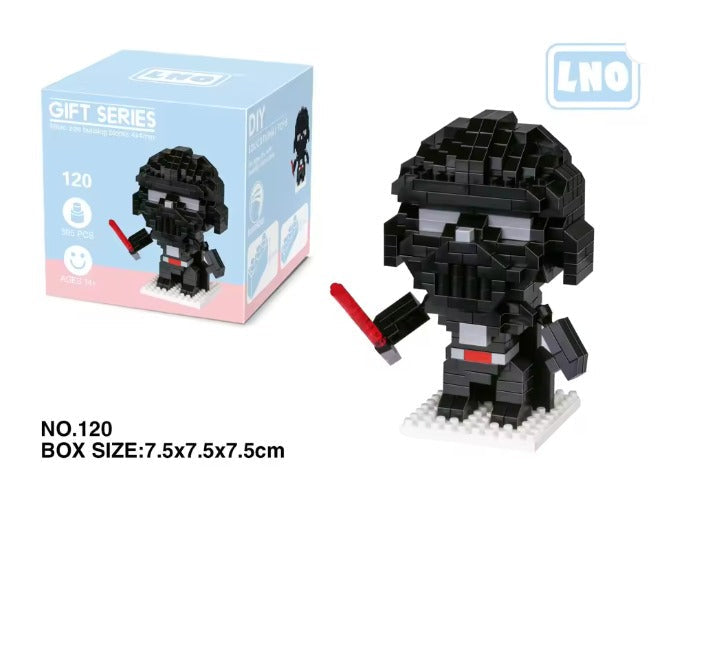 Star Wars Creative building blocks Darth Vader NO. 120 Darth Vader- 305 PCS