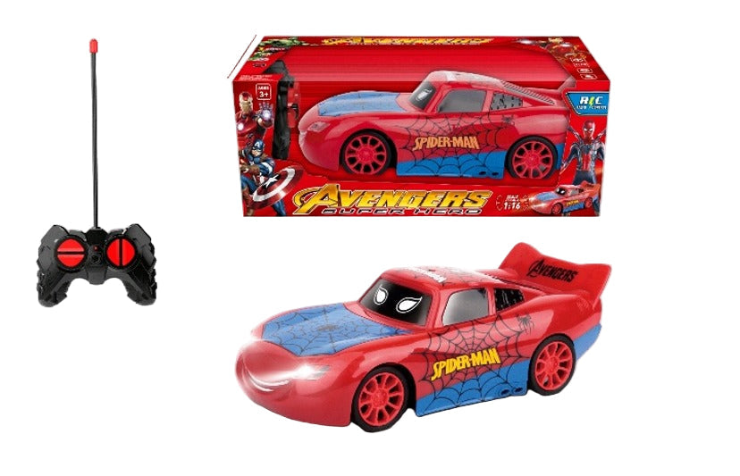 Spider Man Racer R/C Car – Scale 1:16 With Remote Control