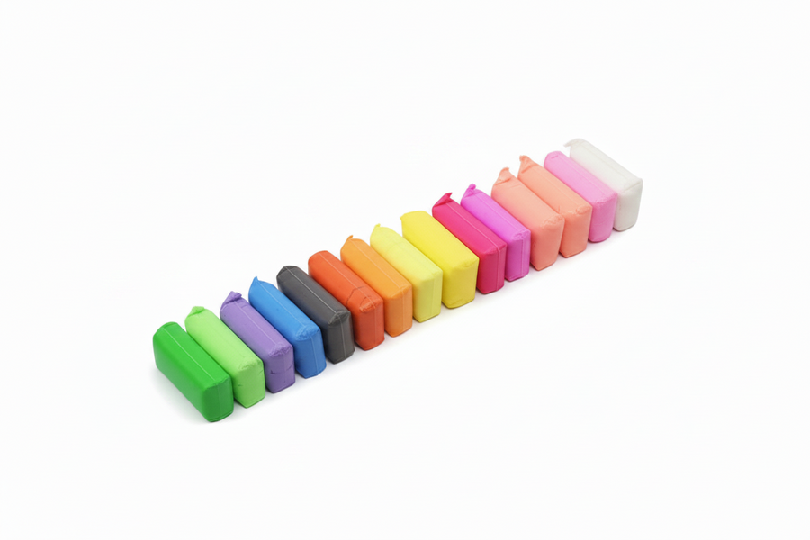 Clay dough for sculpting magic light clay 16 colors