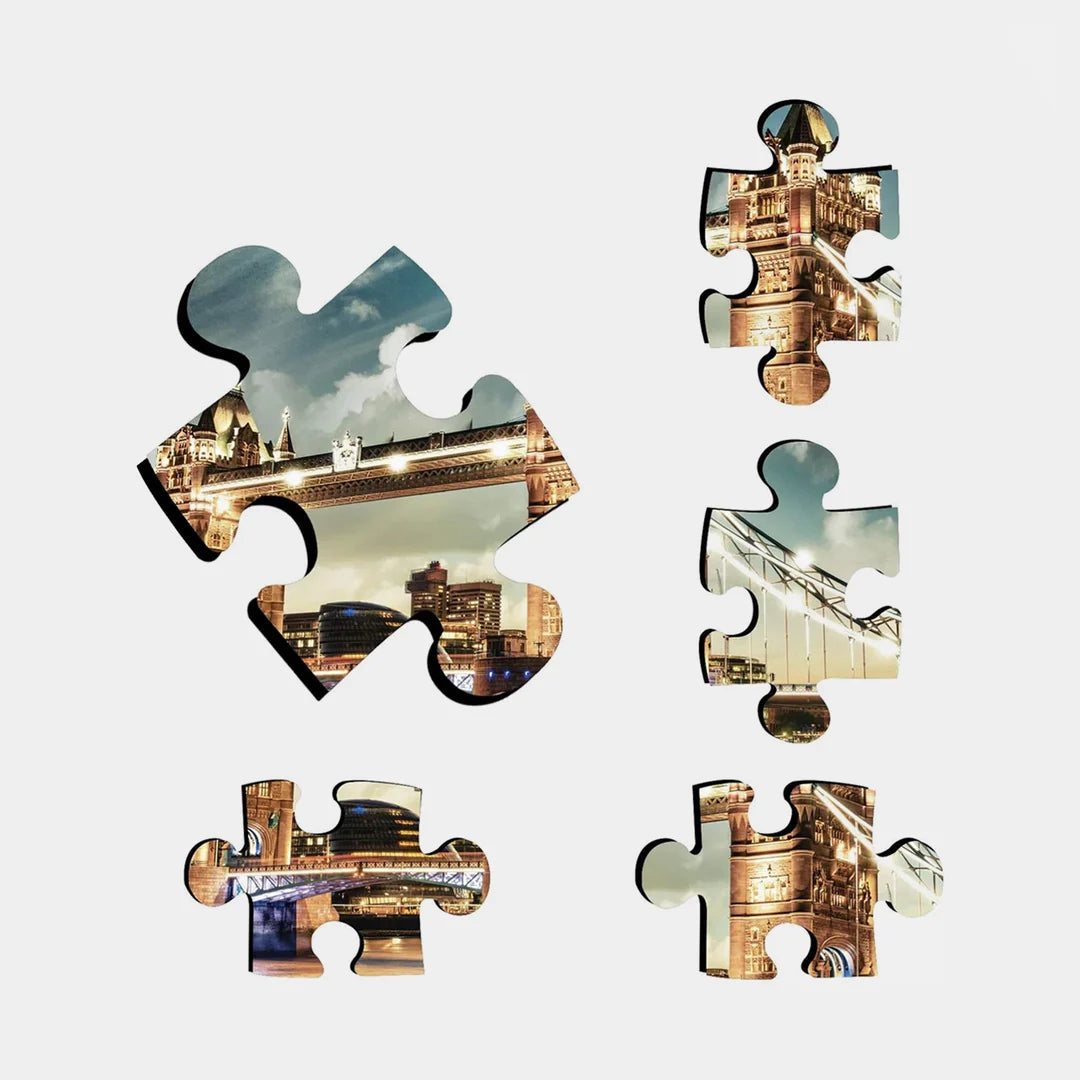 أحجيات الصور المقطوعة (١٥٠٠ قطعة) للكبار - أحجيات جسر لندن
