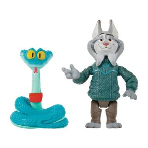 Disney Zootropolis 2 Figure 3-Inch 2-Pack - Gary De Snake with Pawbert Lynxley, Official Zootopia 2 Movie Toys