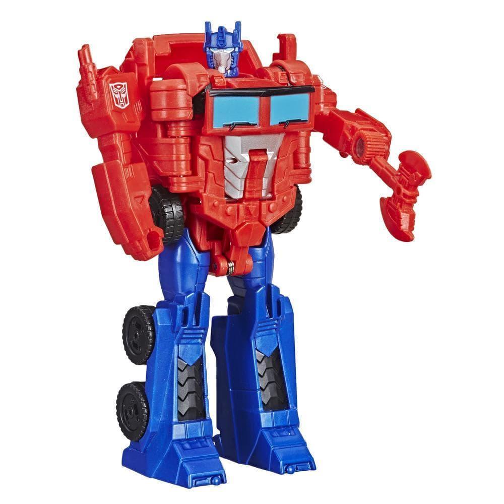 Transformers Cyberverse Action Attackers 1-Step Changer Optimus Prime E3645 - BumbleToys - 5-7 Years, Boys, Figures, Pre-Order, Transformers