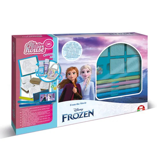Multiprint Disney Frozen "The Creative House" Crystal Art & Stamp Set