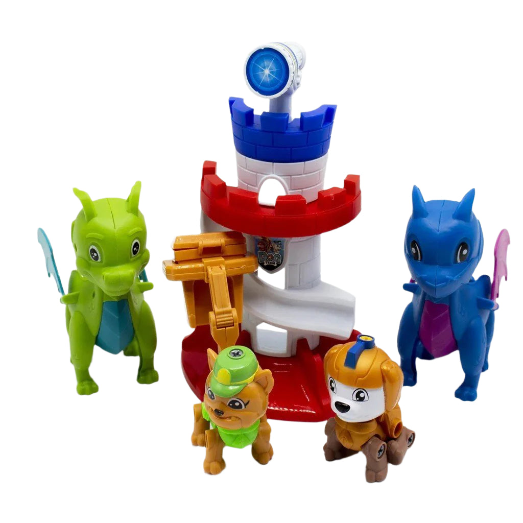 Paw patrol DIY Assembly Character Toy Playset For Kids - Characters May Vary