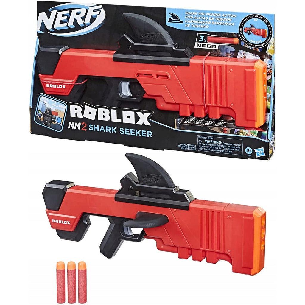NERF Roblox Blaster Shark Seeker MM2 - BumbleToys - 8-13 Years, Blasters, Boys, Eagle Plus, Nerf, Roblox