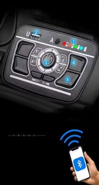 Electric Ride-On Off-Road SUV – BRONCO Style, Dual Speed, 12V 4WD  with Remote Control White