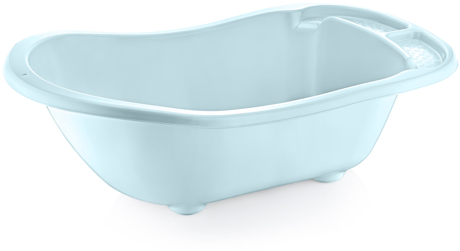 Light blue plastic basin 