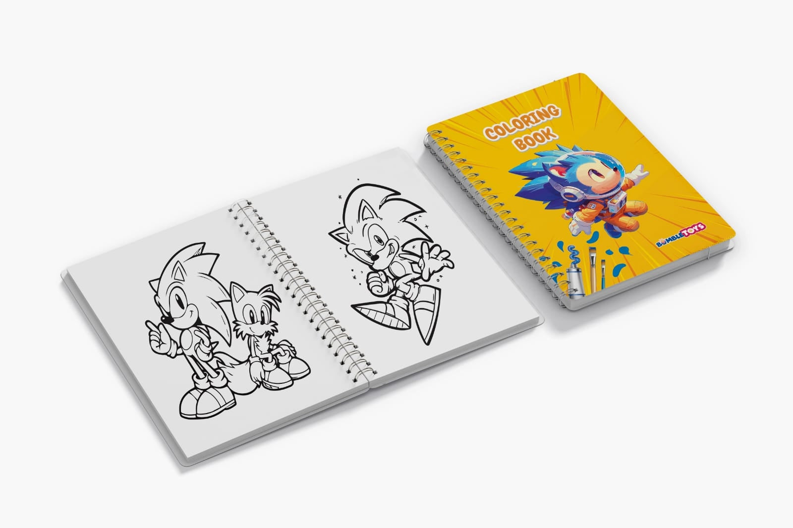 Premium Sonic Coloring Book For Boys 34 Pages