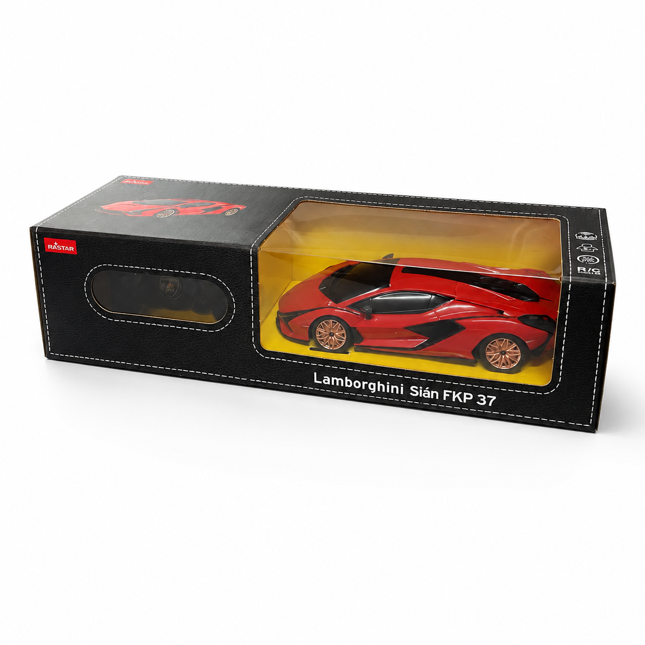Rastar R/C Car Lamborghini Sian 1:24 Red